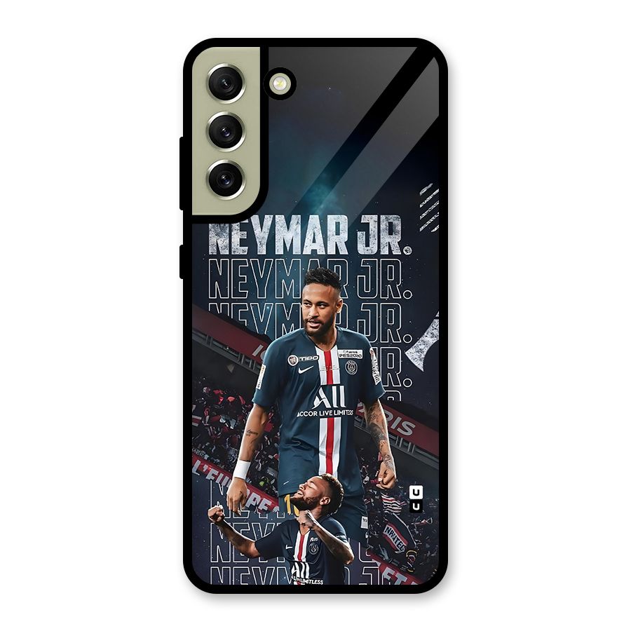 Artistic Striker Metal Back Case for Galaxy S21 FE 5G (2023)