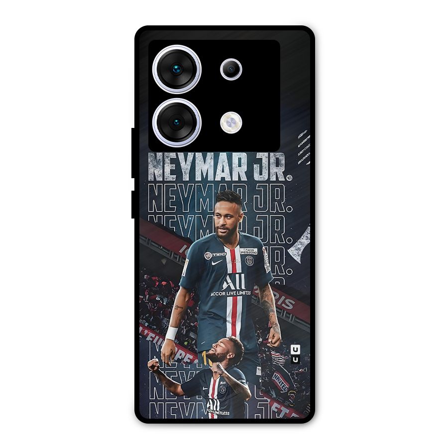 Artistic Striker Metal Back Case for Infinix Zero 30 5G