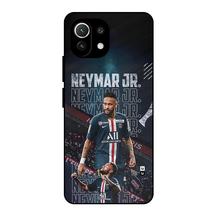 Artistic Striker Metal Back Case for Mi 11 Lite
