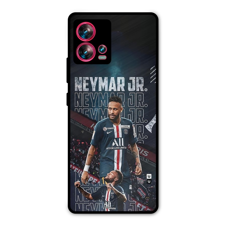 Artistic Striker Metal Back Case for Motorola Edge 30 Fusion