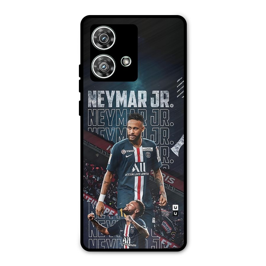 Artistic Striker Metal Back Case for Motorola Edge 40 Neo