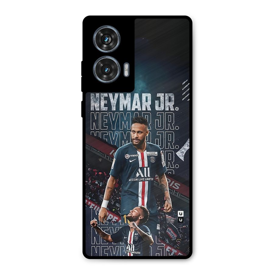 Artistic Striker Metal Back Case for Motorola Edge 50 Fusion