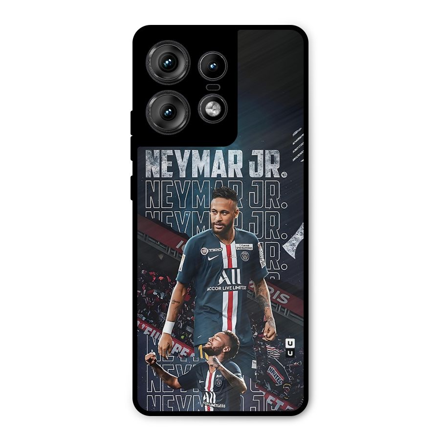 Artistic Striker Metal Back Case for Motorola Edge 50 Pro