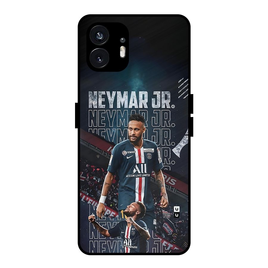 Artistic Striker Metal Back Case for Nothing Phone 2
