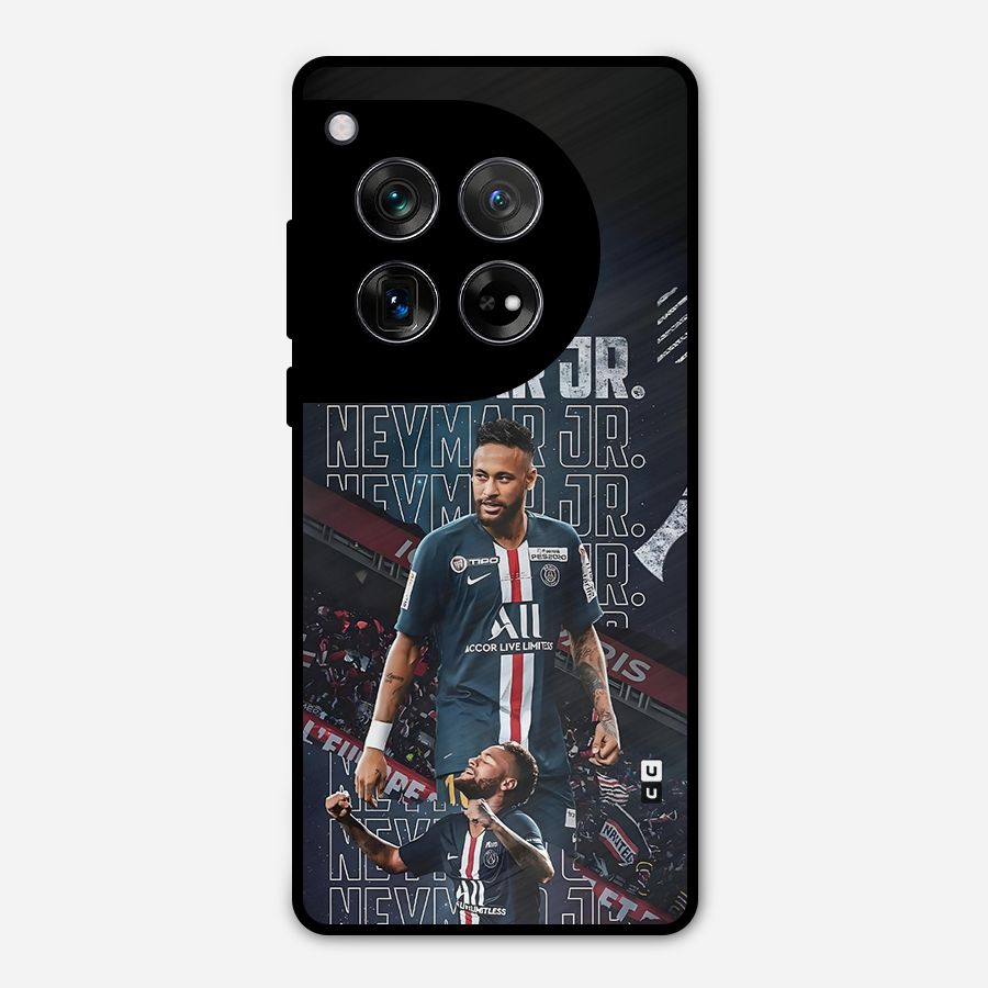 Artistic Striker Metal Back Case for OnePlus 12