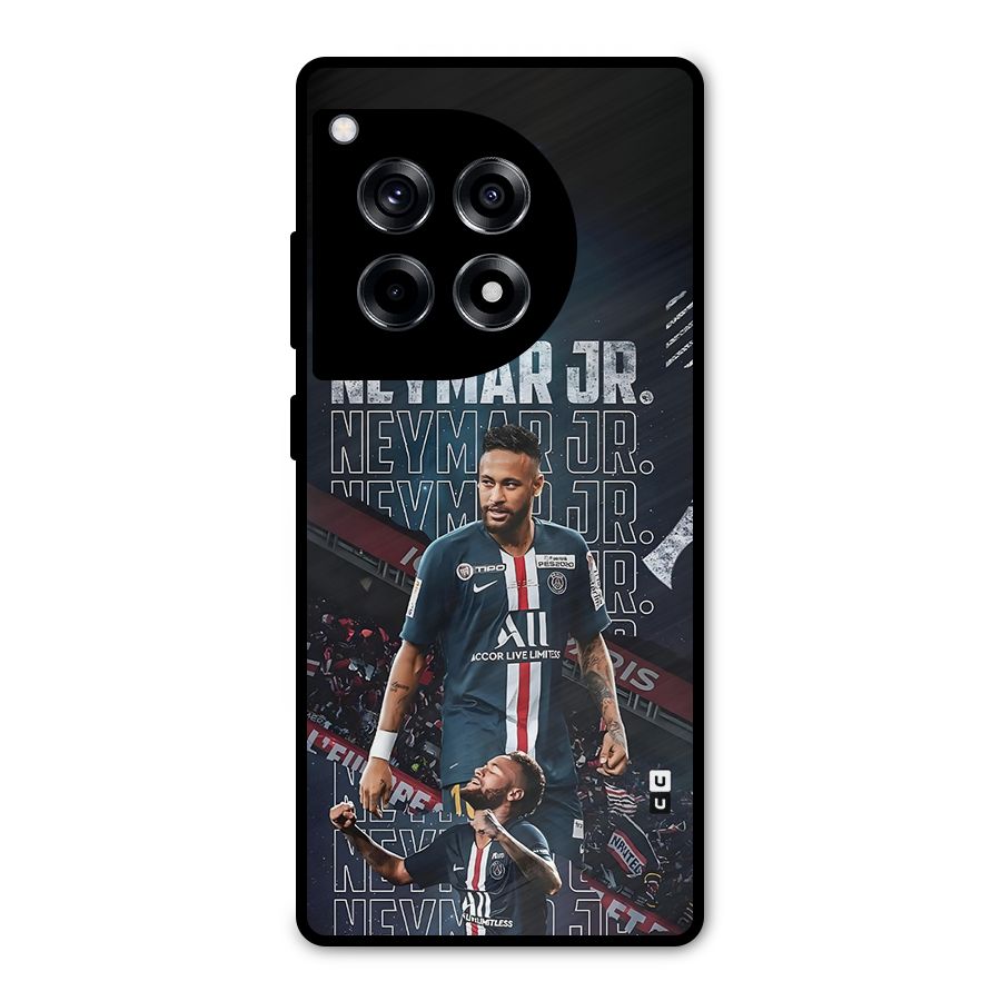 Artistic Striker Metal Back Case for OnePlus 12R