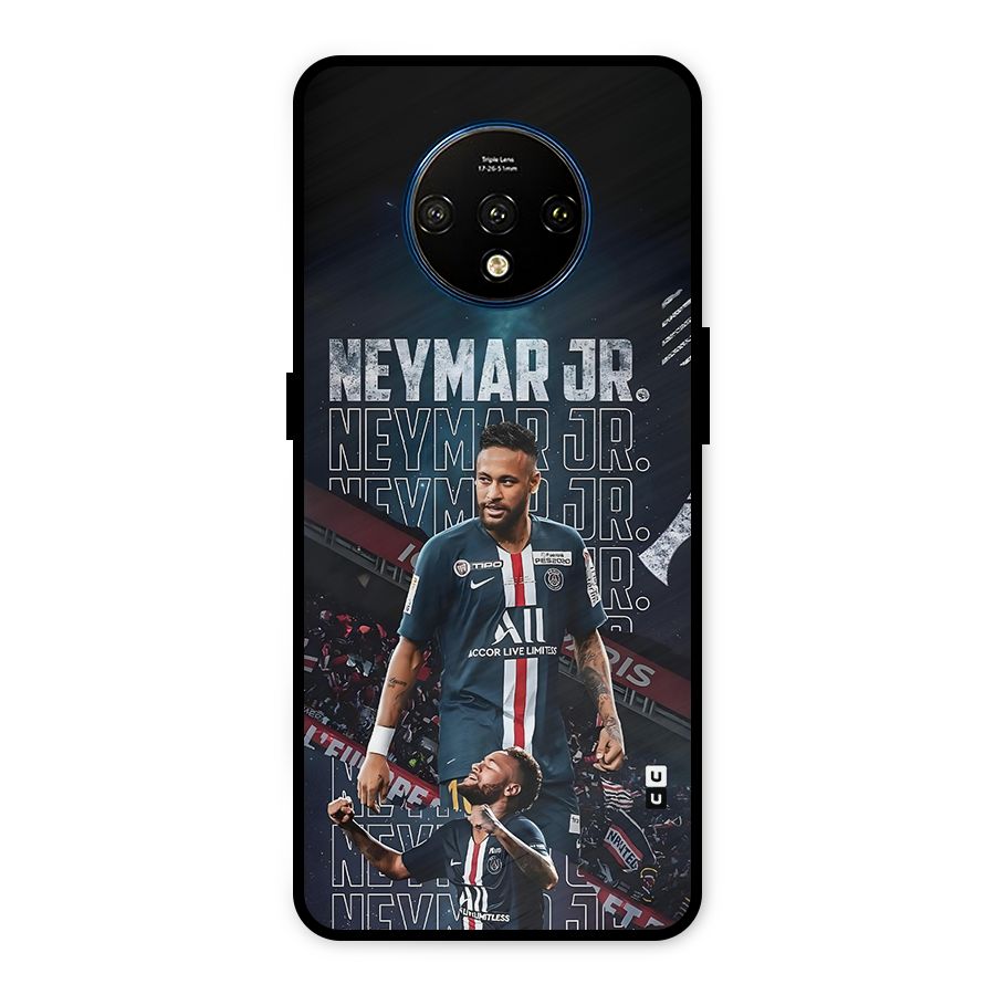 Artistic Striker Metal Back Case for OnePlus 7T