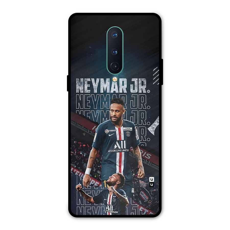 Artistic Striker Metal Back Case for OnePlus 8