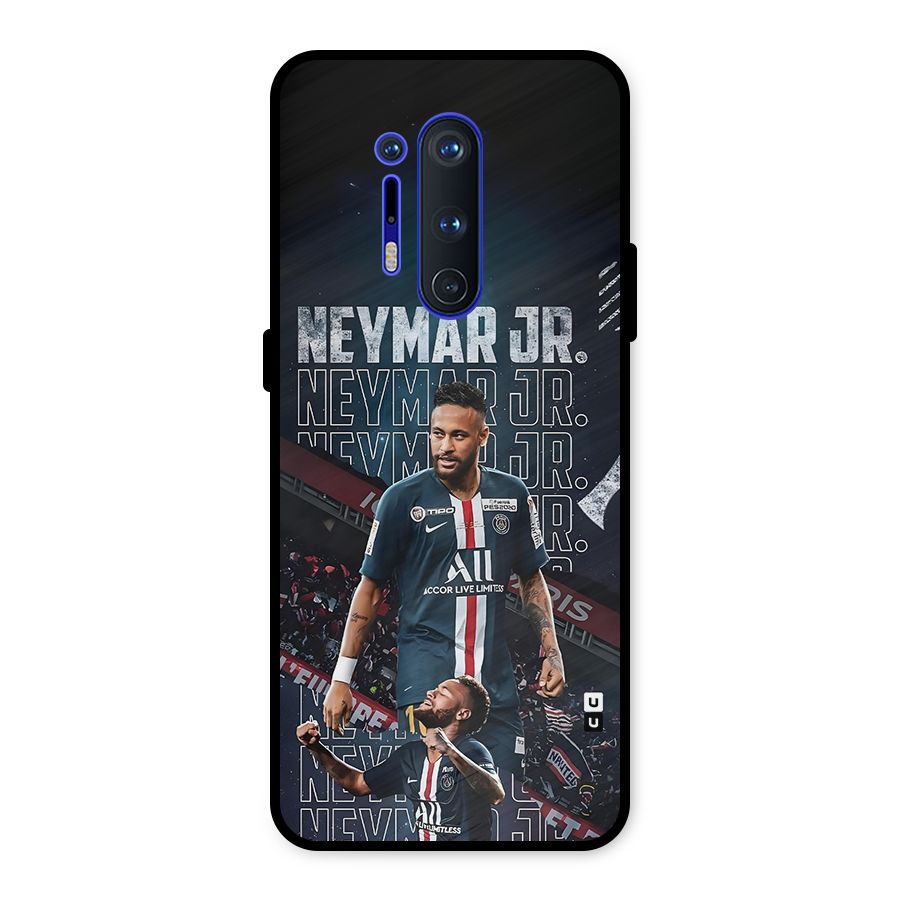 Artistic Striker Metal Back Case for OnePlus 8 Pro