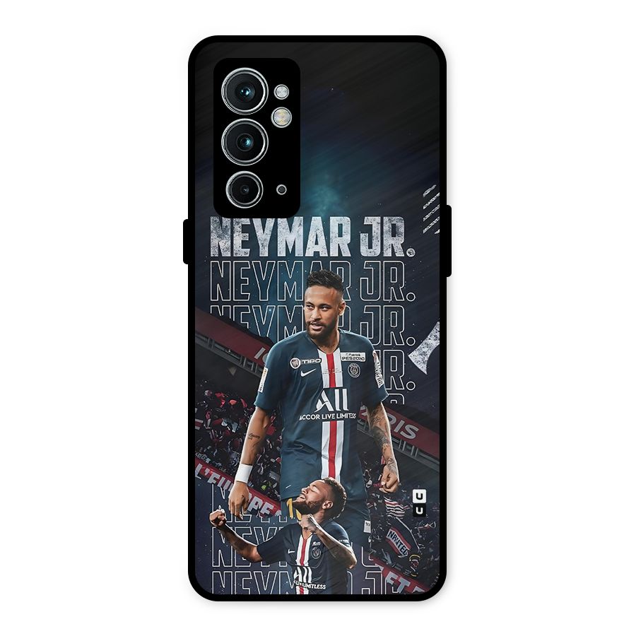 Artistic Striker Metal Back Case for OnePlus 9RT 5G