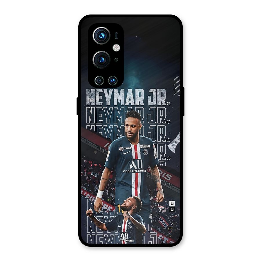 Artistic Striker Metal Back Case for OnePlus 9 Pro