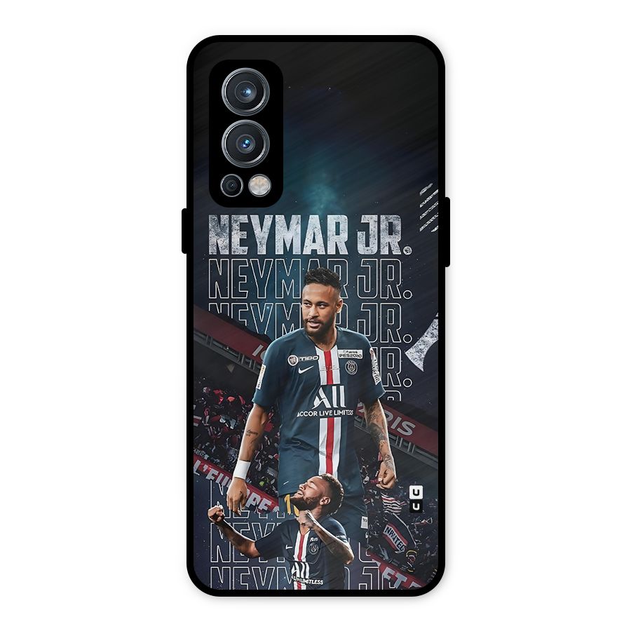 Artistic Striker Metal Back Case for OnePlus Nord 2 5G