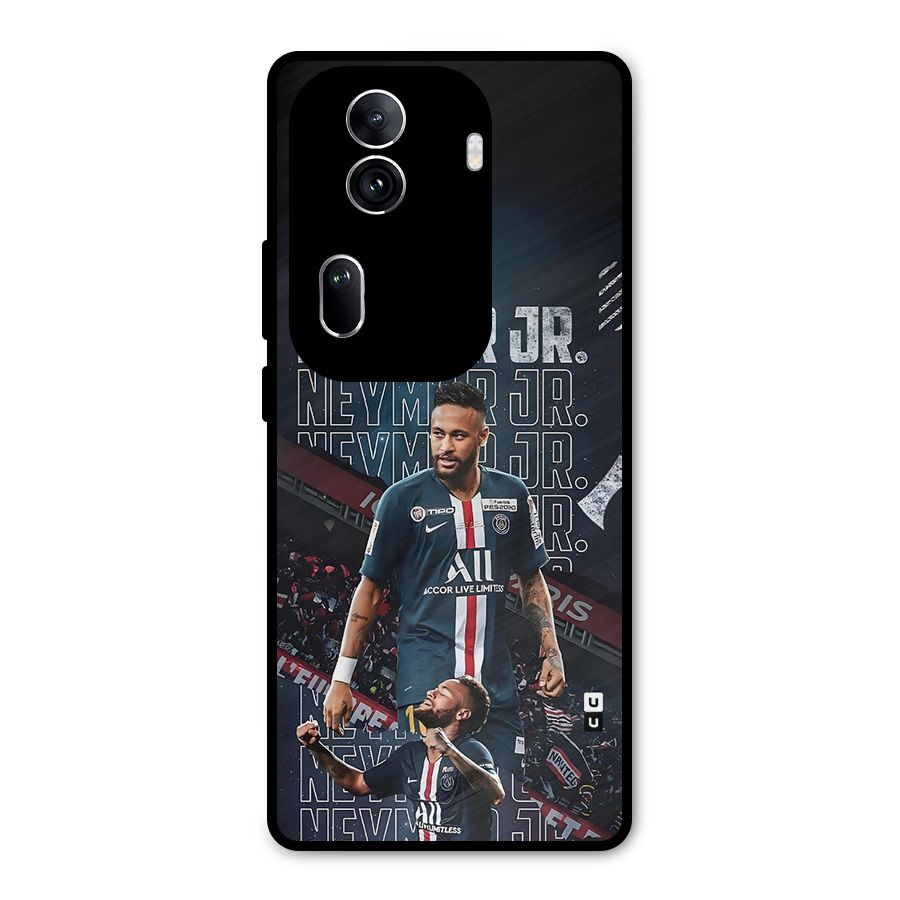 Artistic Striker Metal Back Case for Oppo Reno11 Pro 5G