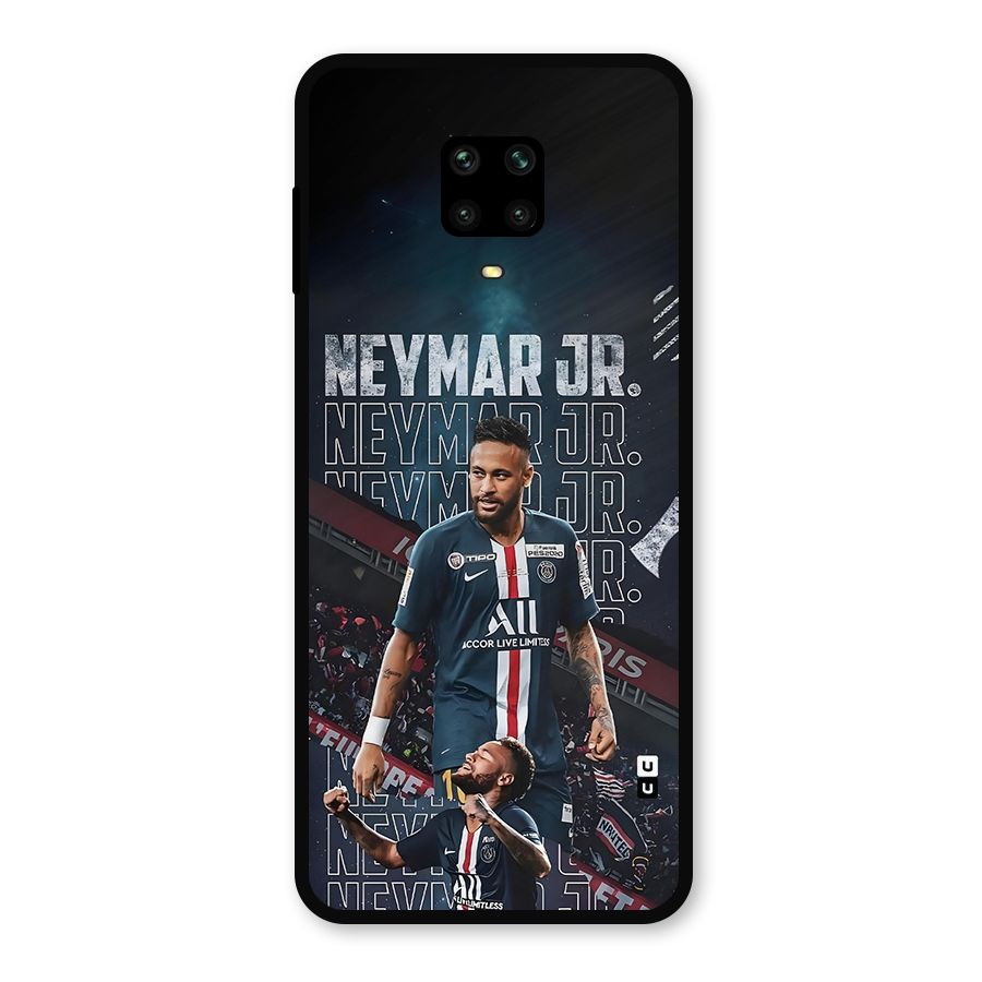 Artistic Striker Metal Back Case for Poco M2 Pro