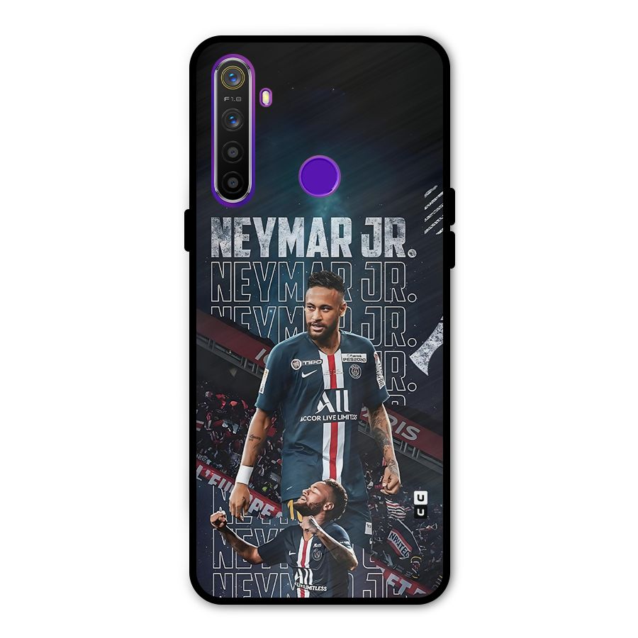 Artistic Striker Metal Back Case for Realme 5i