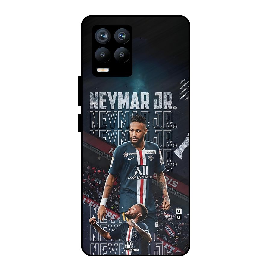 Artistic Striker Metal Back Case for Realme 8