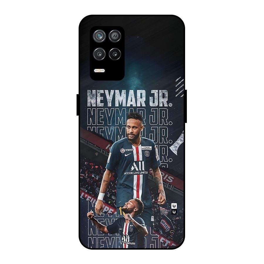 Artistic Striker Metal Back Case for Realme 8 5G