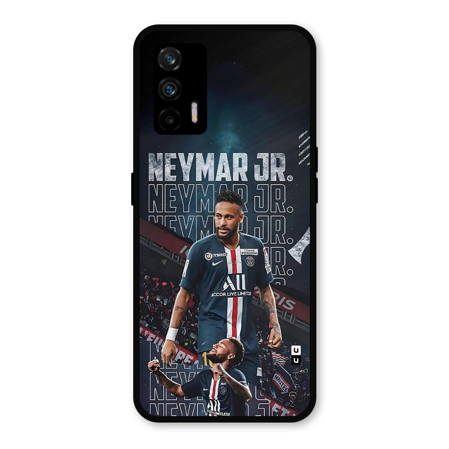 Artistic Striker Metal Back Case for Realme GT 5G