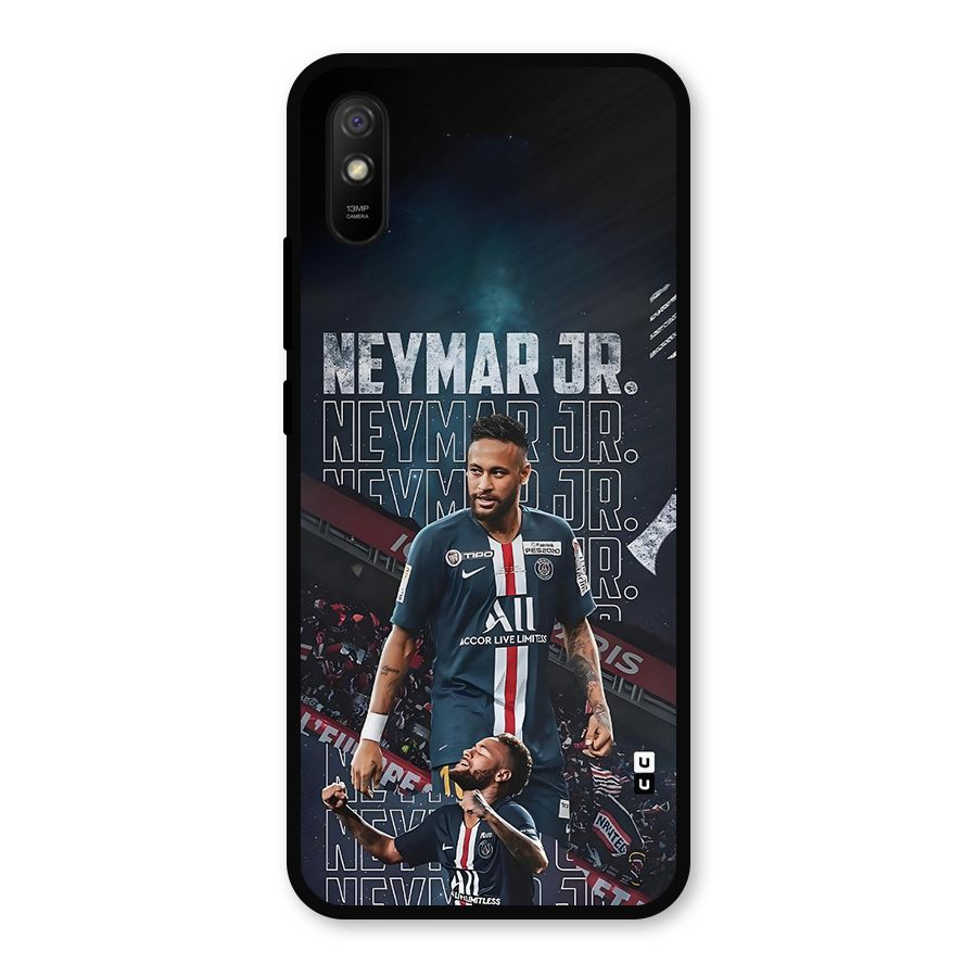 Artistic Striker Metal Back Case for Redmi 9a