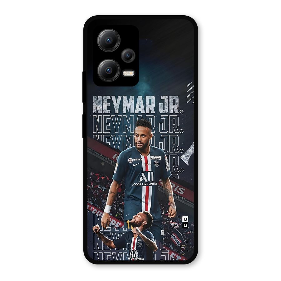 Artistic Striker Metal Back Case for Redmi Note 12 5G