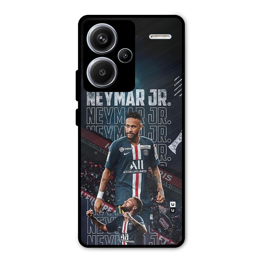 Artistic Striker Metal Back Case for Redmi Note 13 Pro Plus