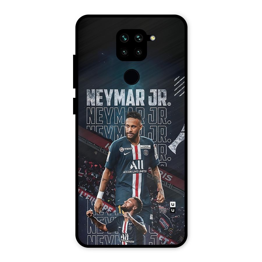 Artistic Striker Metal Back Case for Redmi Note 9