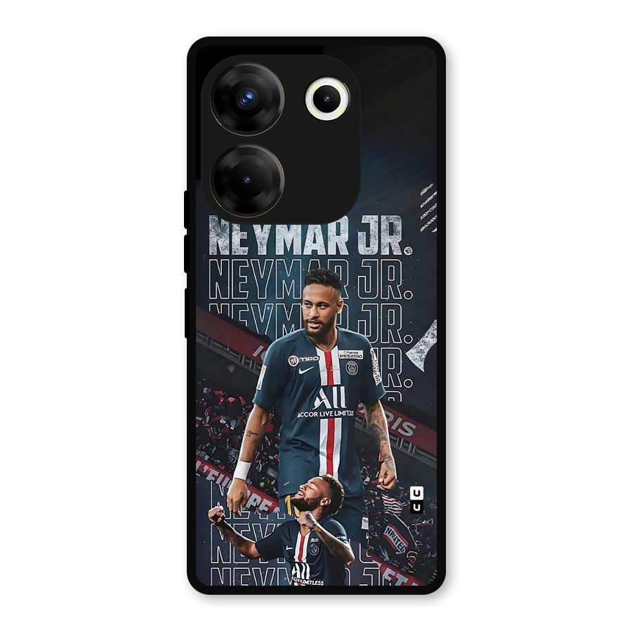 Artistic Striker Metal Back Case for Tecno Camon 20 Pro