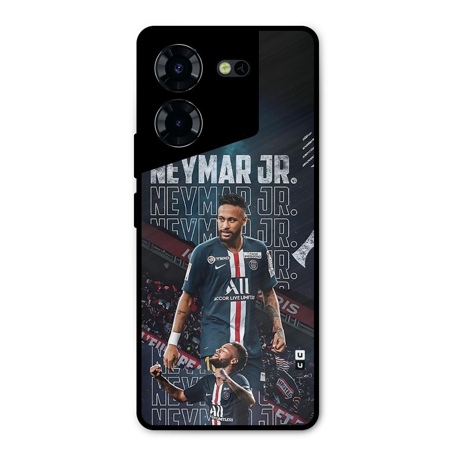 Artistic Striker Metal Back Case for Tecno Pova 5 Pro 5G