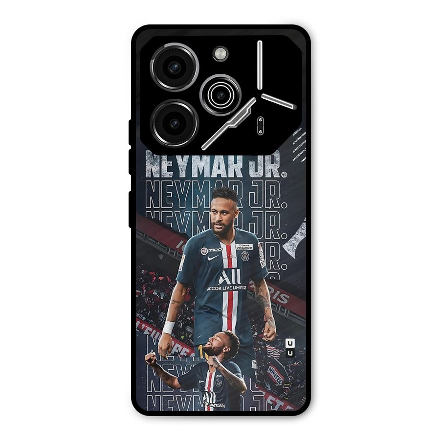 Artistic Striker Metal Back Case for Tecno Pova 6 Pro