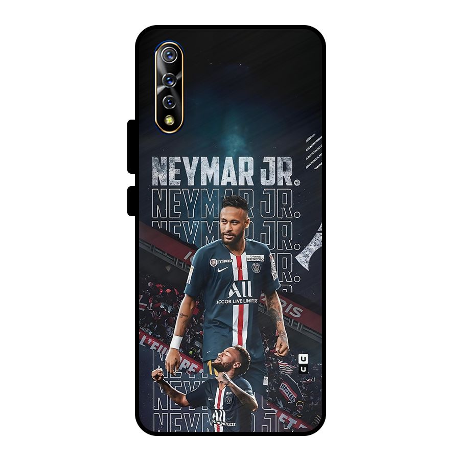 Artistic Striker Metal Back Case for Vivo S1