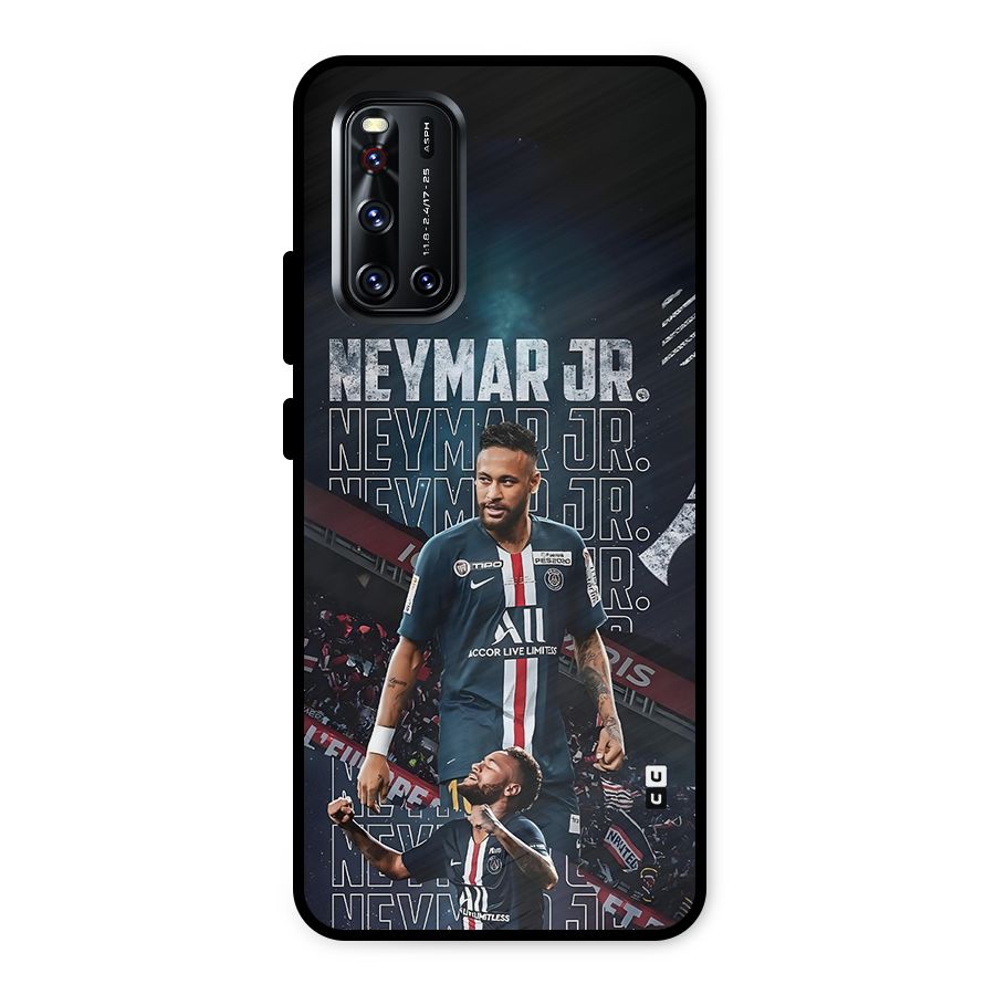 Artistic Striker Metal Back Case for Vivo V19