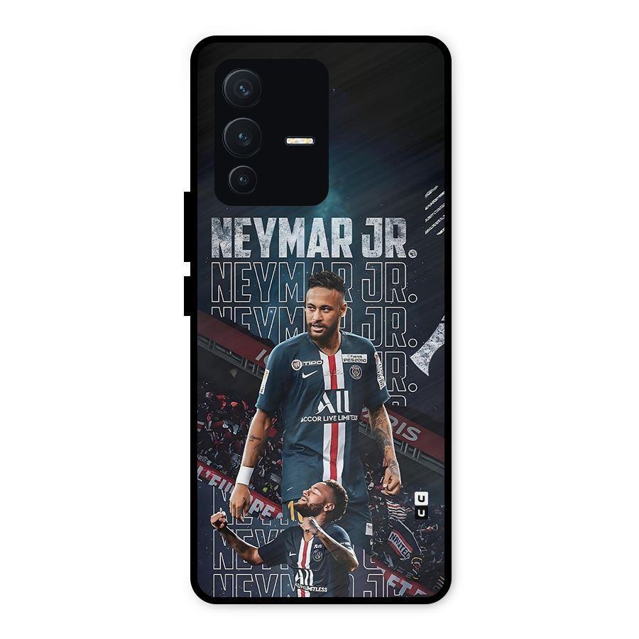 Artistic Striker Metal Back Case for Vivo V23 5G
