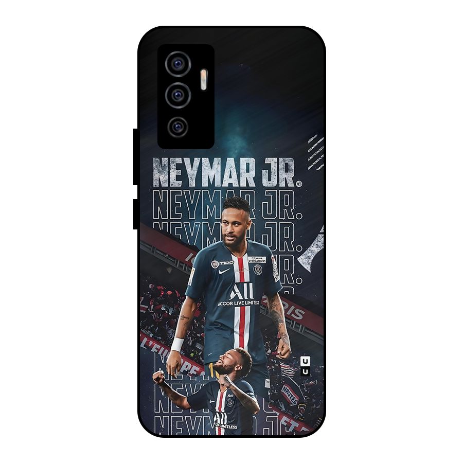 Artistic Striker Metal Back Case for Vivo V23e
