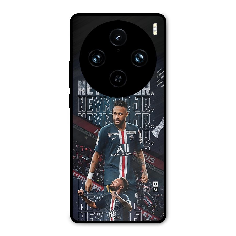 Artistic Striker Metal Back Case for Vivo X100 Pro