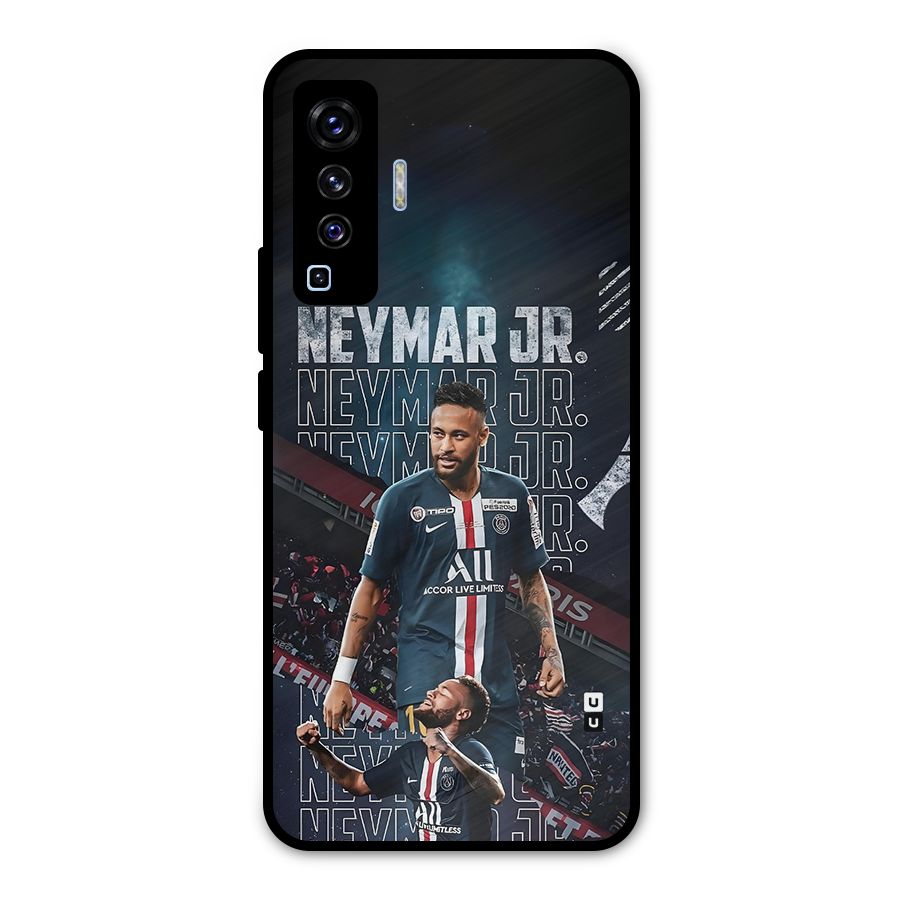Artistic Striker Metal Back Case for Vivo X50