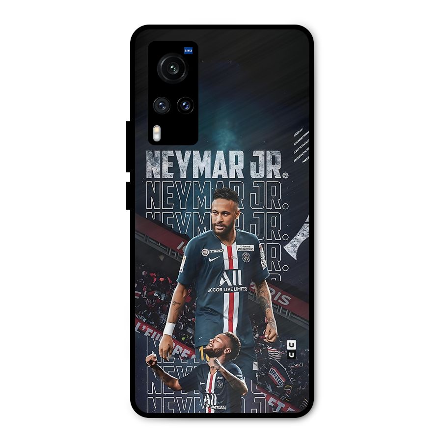 Artistic Striker Metal Back Case for Vivo X60