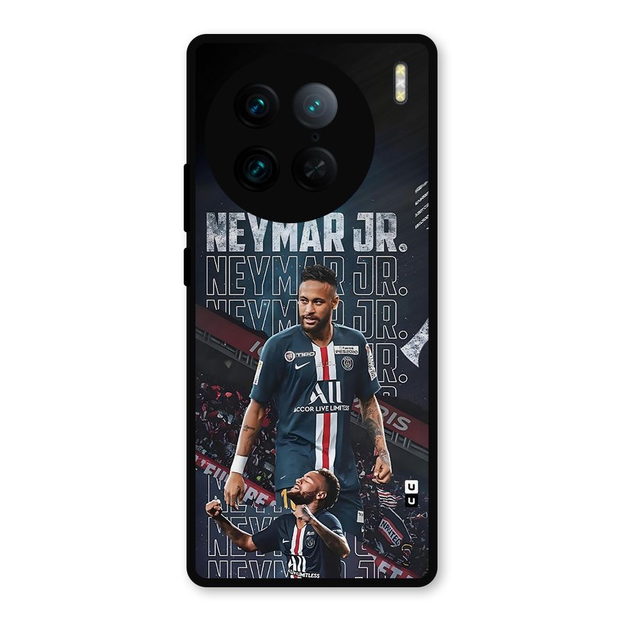 Artistic Striker Metal Back Case for Vivo X90 Pro