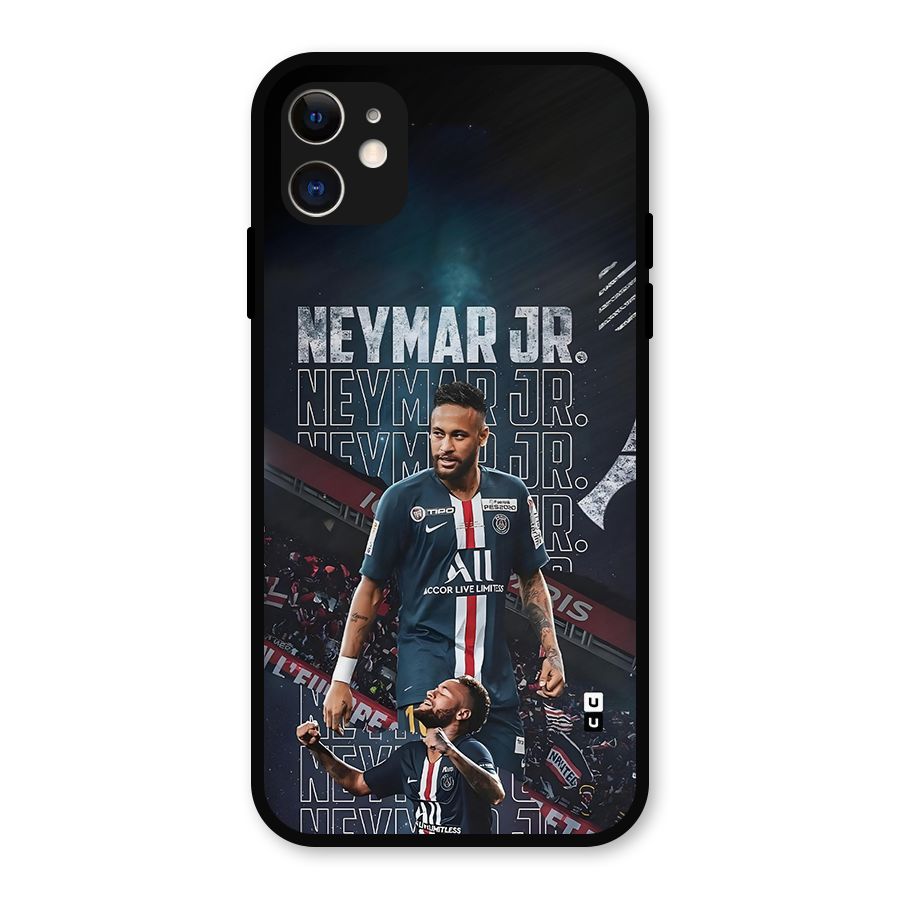Artistic Striker Metal Back Case for iPhone 11