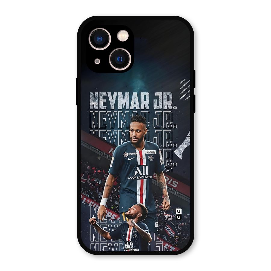 Artistic Striker Metal Back Case for iPhone 13