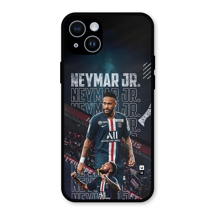 Artistic Striker Metal Back Case for iPhone 14