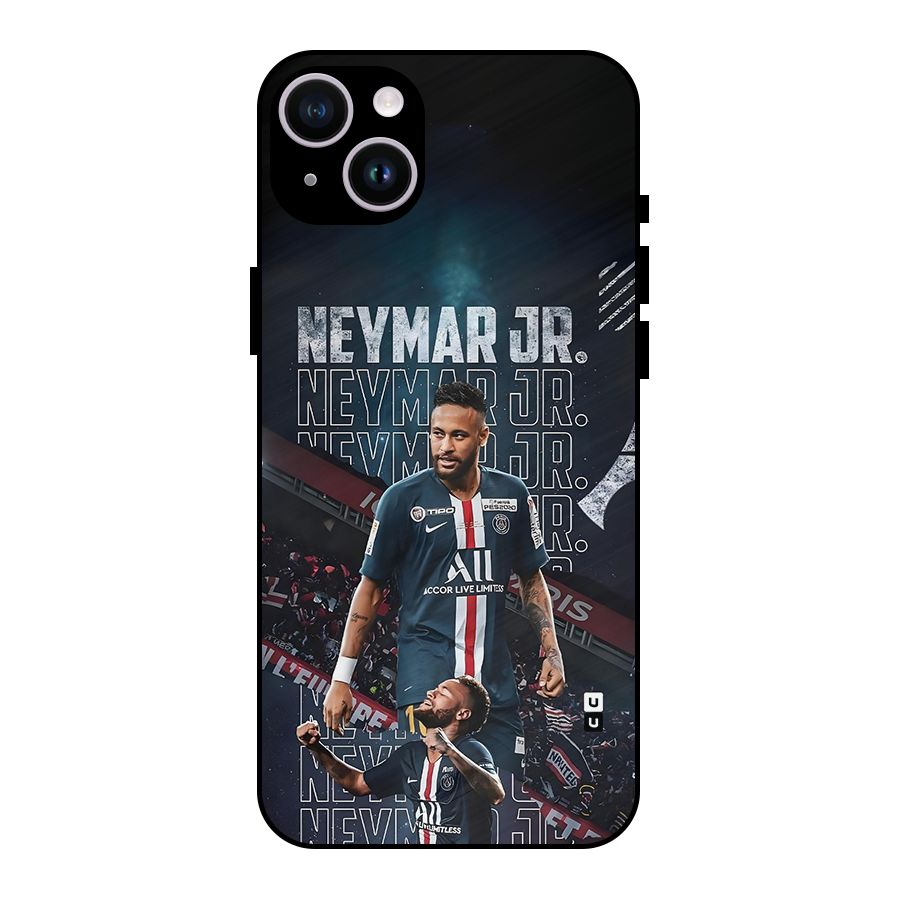 Artistic Striker Metal Back Case for iPhone 14 Plus