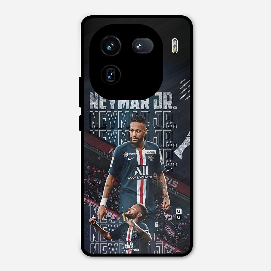 Artistic Striker Metal Back Case for iQOO 12