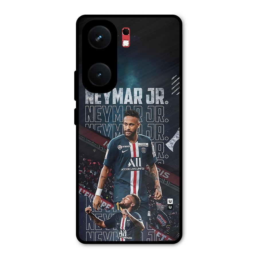 Artistic Striker Metal Back Case for iQOO Neo 9 Pro