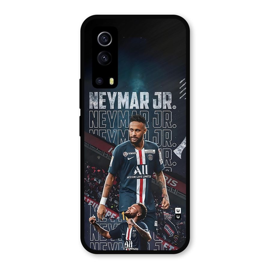 Artistic Striker Metal Back Case for iQOO Z3