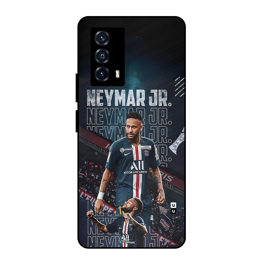 Artistic Striker Metal Back Case for iQOO Z5