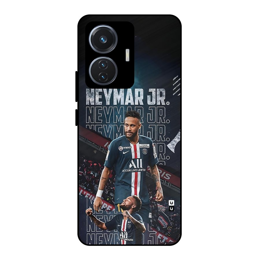 Artistic Striker Metal Back Case for iQOO Z6 44W
