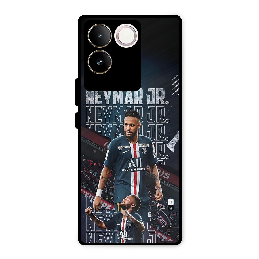 Artistic Striker Metal Back Case for iQOO Z7 Pro