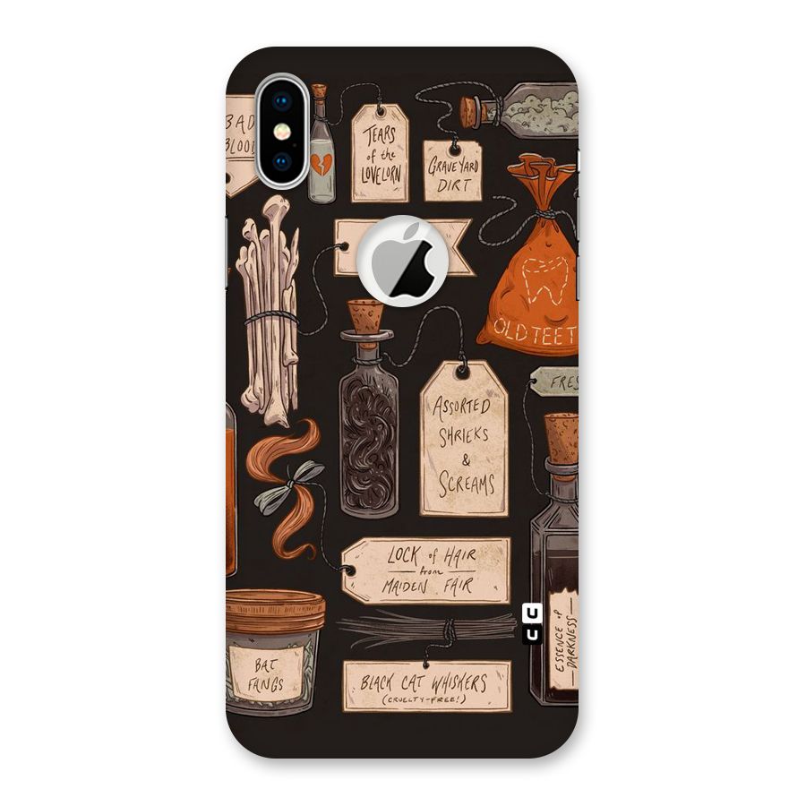 Asorted Shreks Back Case for iPhone X Logo Cut