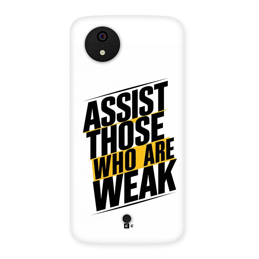 Assist Weak Back Case for Canvas A1  AQ4501