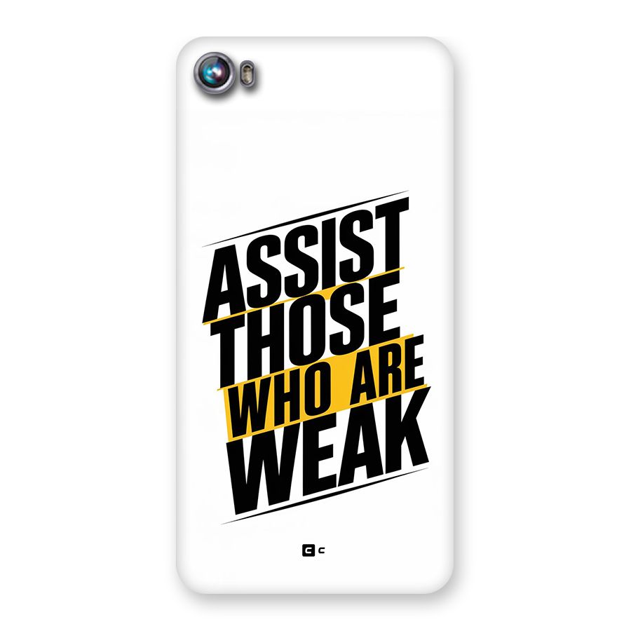 Assist Weak Back Case for Canvas Fire 4 (A107)